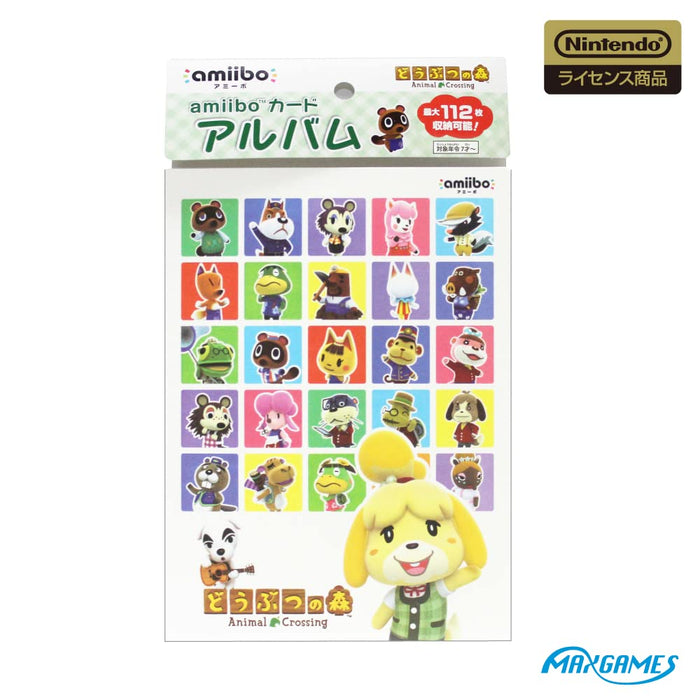 Animal Crossing amiibo Card Album 112 cards can be stored Made in Japan AMIF-05D_1