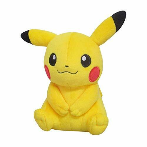 Pokemon ALL STAR COLLECTION Pikachu (female) S Plush Doll Stuffed toy NEW_1