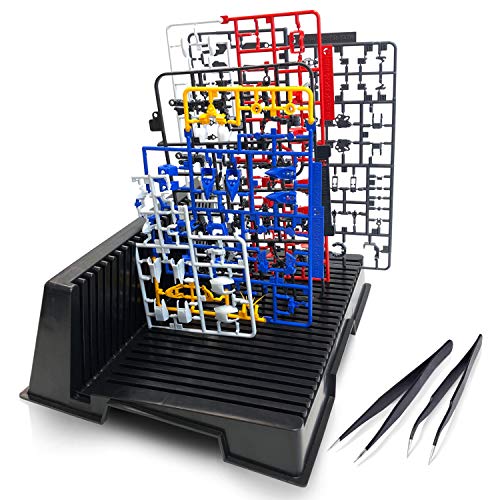 Gunpla stand (L-shaped) plastic model tool parts (groove 3mm x depth 5mm) NEW_1