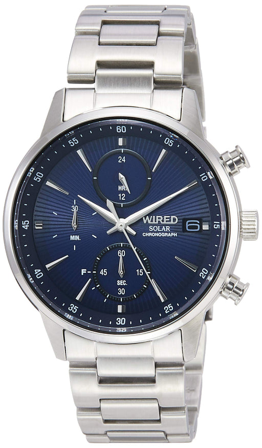 Seiko Watch WIRED NEW STANDARD AGAD407 Solar Men's Watch Stainless Steel_1