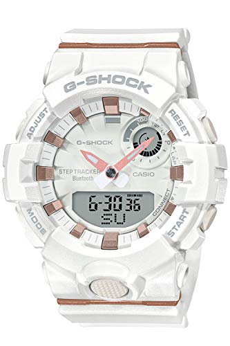 CASIO Watch G-SHOCK Mid Size Model GMA-B800-7AJR Men's White Bluetooth NEW_1