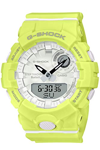 CASIO Watch G-SHOCK Mid Size Model GMA-B800-9AJR Men's Yellow Bluetooth NEW_1