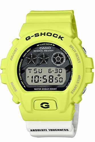 CASIO G-SHOCK DW-6900TGA-9JF Men's Watch Lightning Yellow New in Box from Japan_1