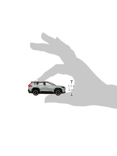 Tomica No.81 Toyota RAV4 (box) 1/66 scale Gray NEW from Japan_4