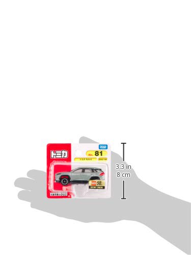 Tomica No.81 Toyota RAV4 (BP) 1/66 scale Gray NEW from Japan_3
