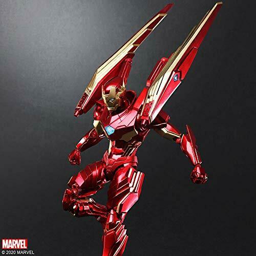Marvel Universe Variant Bring Arts Designed by Tetsuya Nomura Iron Man Figure_9