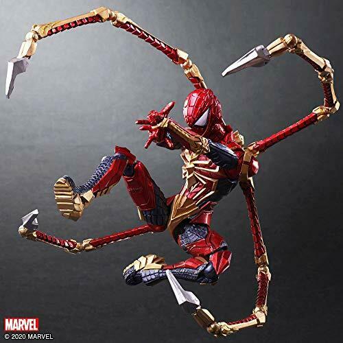 Marvel Universe Variant Bring Arts Designed by Tetsuya Nomura Spider-Man Figure_4