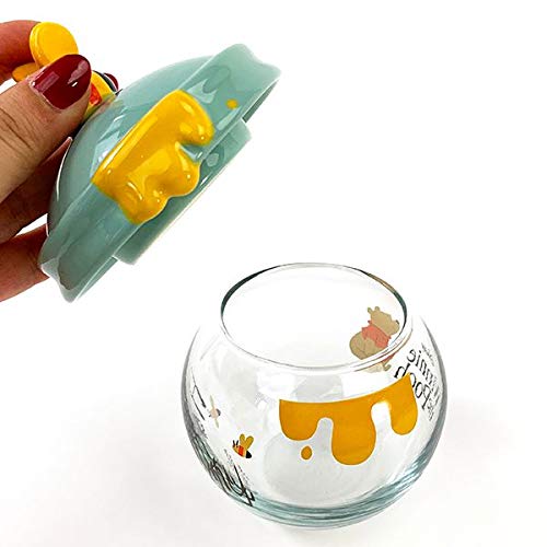 Sun Art Disney Winnie the Pooh glass canister honey pot 320ml SAN3288 NEW_6