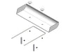 Kyosho wing Gold Phantom EFW001G for EP-4WD Model Option Parts Polycarbonate NEW_1
