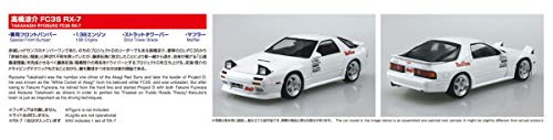 Aoshima Initial D No.3 Takahashi Ryosuke FC3S RX-7 1/24scale Plastic model kit_10