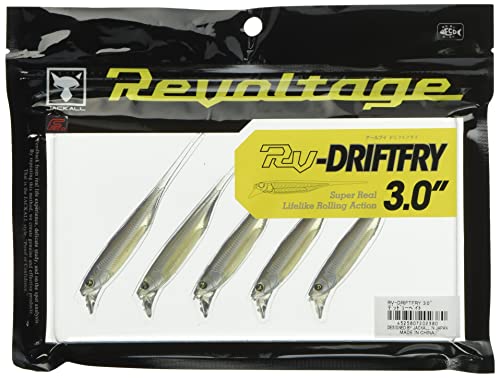 Jackall RV Drift Fly 3Inch Deadly Bait Set of 5-pieces Lure Jac-rv-driftfry NEW_1