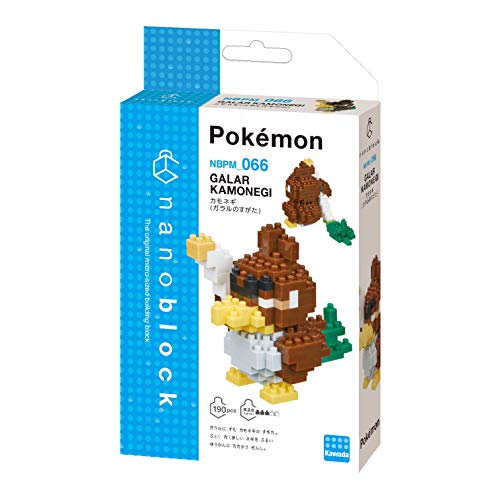 nanoblock Pokemon Galar Farfetch'd NBPM_066 Block Toy NEW from Japan_2