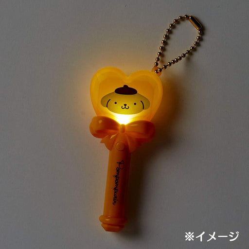 SANRIO Pompompurin Miniature Penlight Keychain 695181 with silicone ring NEW_2
