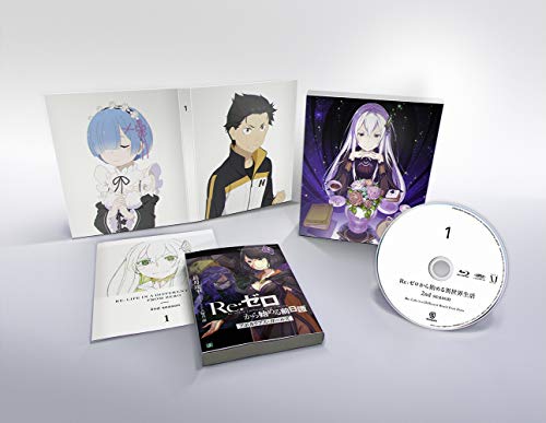 Re:Zero Starting Life in Another World 2nd season Vol.1 Blu-ray Animation NEW_1
