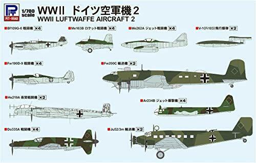 PIT-ROAD 1/700 SKY WAVE Series LUFTWAFFE AIRCRAFT 2 Kit S56 NEW from Japan_1