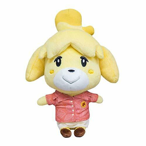 Animal Crossing Isabelle Plush Doll Stuffed toy 20.5cm Sanei Boeki Anime NEW_1