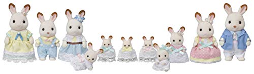 Sylvanian Families Doll Chocolate Rabbit Family FS-16