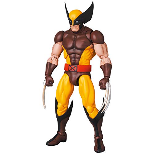 MAFEX No.138 Wolverine Brown Comic Ver 145mm Action Figure MEDICOM TOY Anime toy_10