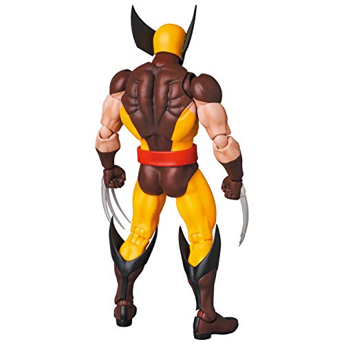 MAFEX No.138 Wolverine Brown Comic Ver 145mm Action Figure MEDICOM TOY Anime toy_2