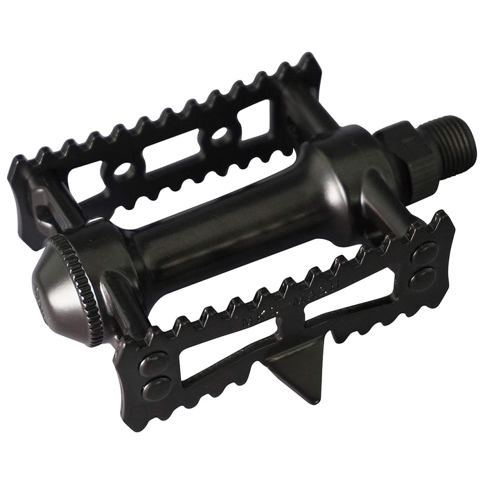 MKS Mikashima Bicycle Pedals MASH STREAM ALL BLACK L/R Pair Set ‎112114 NEW_1