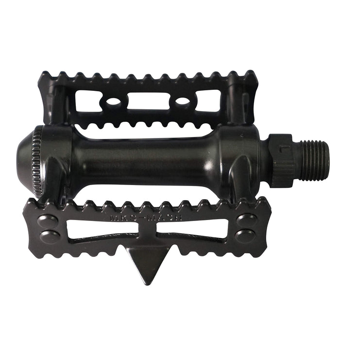MKS Mikashima Bicycle Pedals MASH STREAM ALL BLACK L/R Pair Set ‎112114 NEW_2