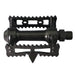 MKS Mikashima Bicycle Pedals MASH STREAM ALL BLACK L/R Pair Set ‎112114 NEW_2
