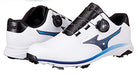 MIZUNO Golf Soft Spike Shoes NEXLITE GS BOA 51GM2115 White Navy US9(26cm) NEW_7