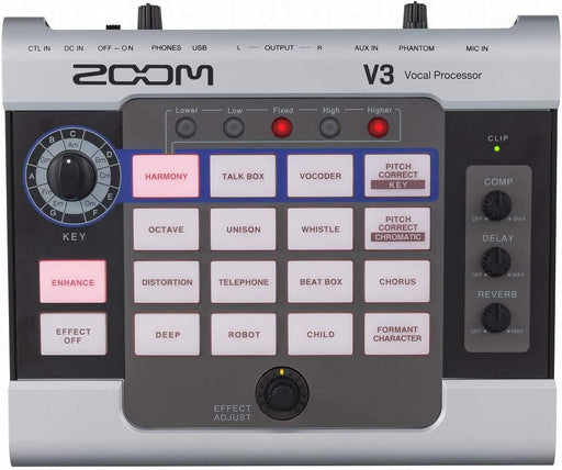 ZOOM Voice changer V3 Audio interface Vocal processor Game commentary streaming_1