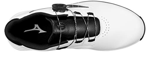 MIZUNO Golf Soft Spike Shoes NEXLITE GS BOA 51GM2115 White Black US11(28cm) NEW_5
