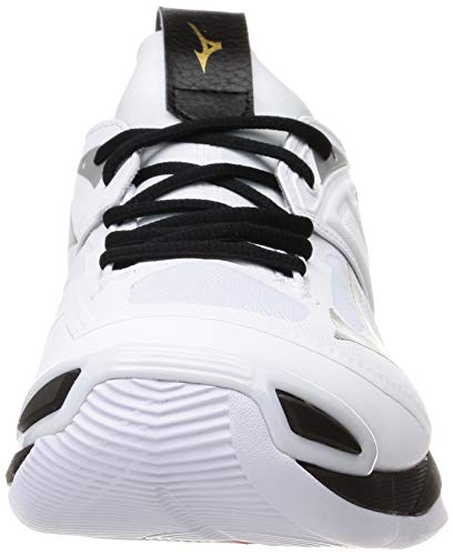MIZUNO Volleyball Shoes WAVE MOMENTUM 2 LOW V1GA2112 White Black US9(27cm) NEW_2