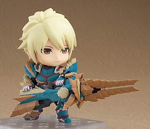 Nendoroid 1421-DX MONSTER HUNTER WORLD Hunter: Male Zinogre Alpha Armor Ver. DX_4