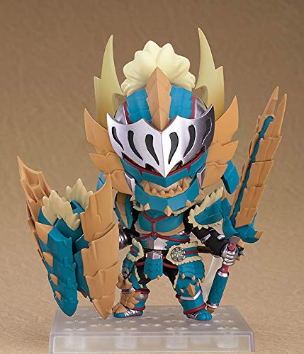 Nendoroid 1421-DX MONSTER HUNTER WORLD Hunter: Male Zinogre Alpha Armor Ver. DX_5