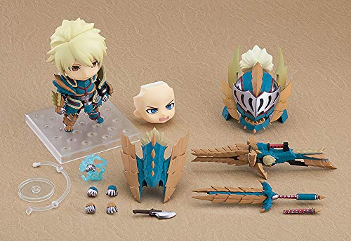 Nendoroid 1421-DX MONSTER HUNTER WORLD Hunter: Male Zinogre Alpha Armor Ver. DX_9