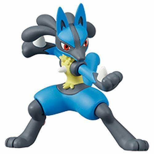 Monster Collection Pokedel-Z Ash vs Go (Lucario : Cinderace) Character Toy NEW_3