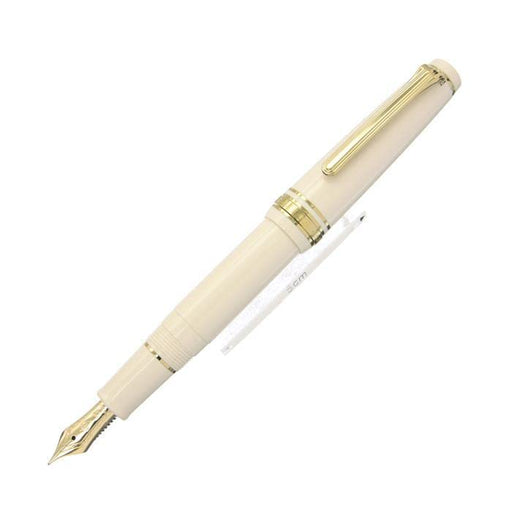 Sailor Fountain Pen Professional Gear Slim Mini Gold Beni White Fine Medium NEW_1