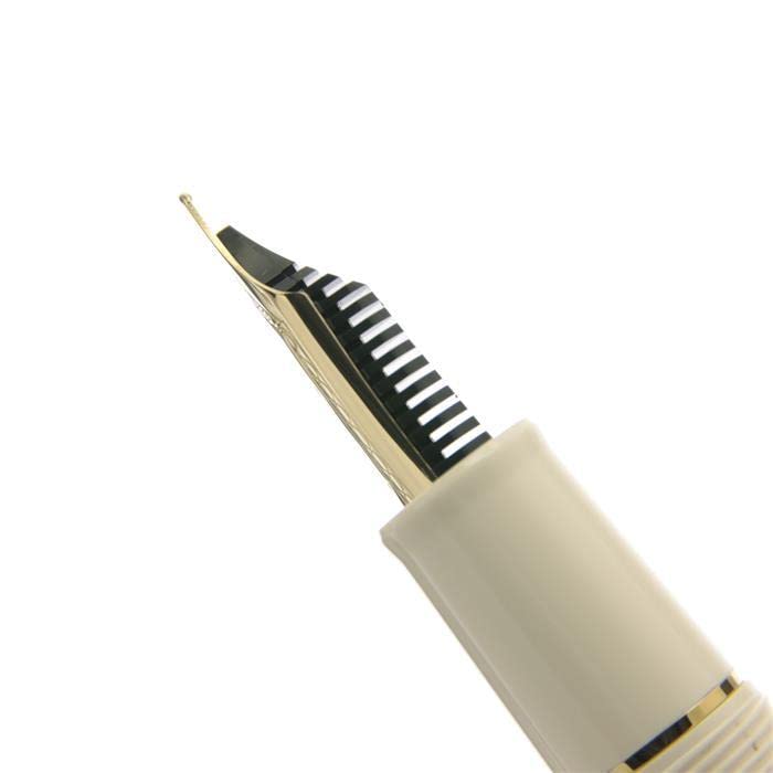 Sailor Fountain Pen Professional Gear Slim Mini Gold Beni White Fine Medium NEW_7