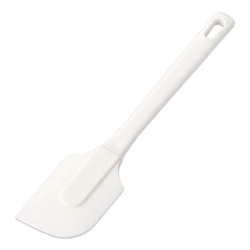 Shimomura Kogyo AYH-715 Soft Silicone Spatula White Made in Japan W255xD55xH13mm_1