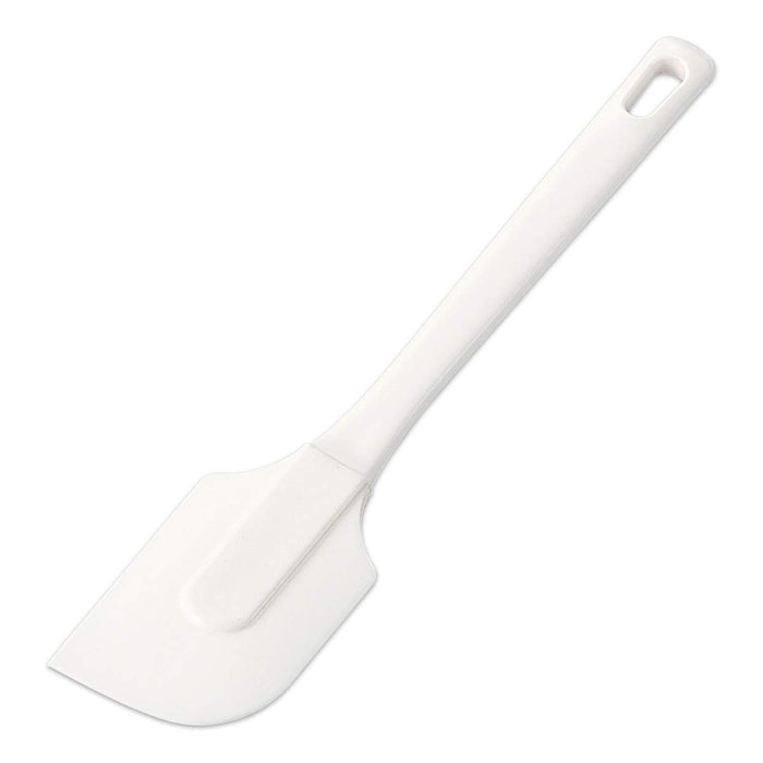 Shimomura Kogyo AYH-715 Soft Silicone Spatula White Made in Japan W255xD55xH13mm_1
