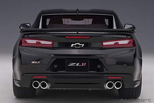 AUTOart 1/18 Chevrolet Camaro ZL1 2017 Black Composite Die-Cast Model Car NEW_9