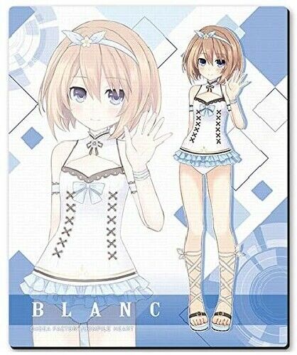 Mainichi Compile Heart Rubber Mouse Pad Design 03 (Blanc) NEW_1