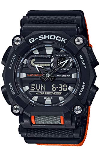 CASIO Watch G-SHOCK GA-900C-1A4JF Men's Black Shock resistant structure LED NEW_1