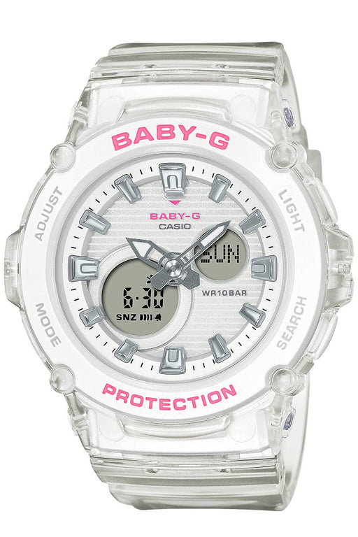 CASIO Baby-G BGA-270S-7AJF Women's Watch Resin White Band World Time GMT/UTC NEW_1