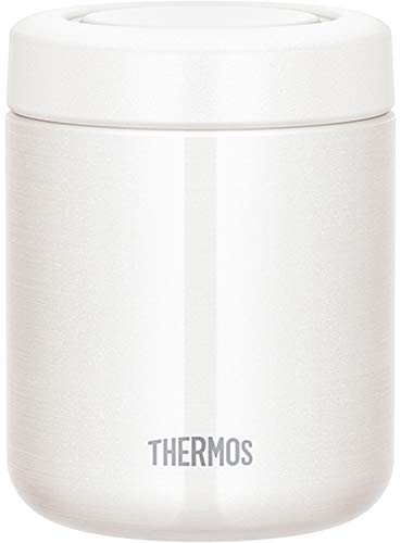 Thermos Vacuum Insulated Soup Jar 400ml White JBR-400 WH Stainless Steel NEW_1