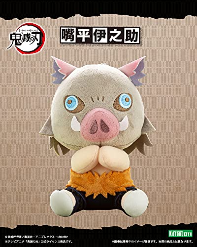 Inosuke Hashibira Demon Slayer: Kimetsu no Yaiba Pitanui Plush Doll 15cm Anime_2