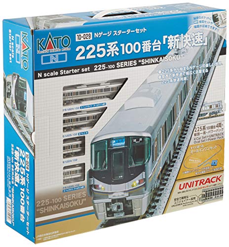 Kato N-Gauge Starter Set 225 Series 100 Series Shinkaisoku Special Rapid Service_5