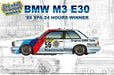 Platz/NuNu 1/24 BMW M3 Group A 1988 Spa 24 Hours Race Winner Model Kit NEW_8