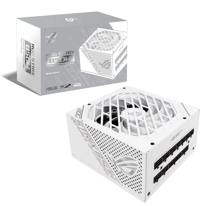 ASUS Power Supply 850W White ROG-STRIX ATX 12V 80Plus Gold ROGSTRIX850WWHITE NEW_1