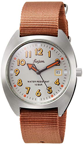 SEIKO ALBA Fusion School AFSJ405 Unisex Model Wristwatch Brown Nylon Band NEW_1