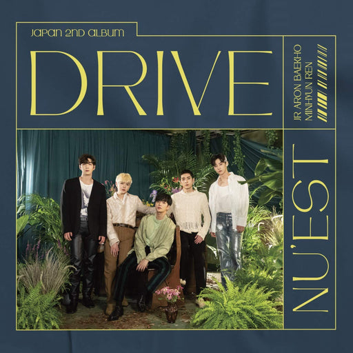 NU'EST JAPAN 2nd Album DRIVE CD+Booklet+Card Regular Edition BVCL-1096 K-Pop NEW_1