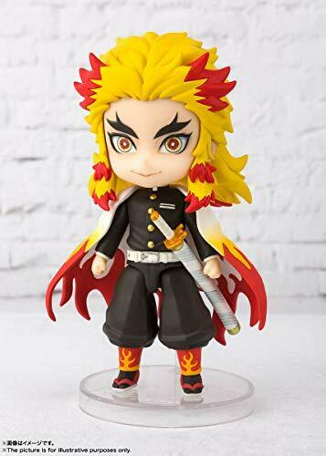 Bandai Figuarts Mini Demon Slayer: Kimetsu no Yaiba Kyojuro Rengoku Figure NEW_2